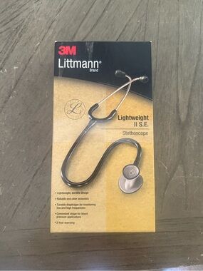 3M Littmann Lightweight II S.E. Stethoscope – Black